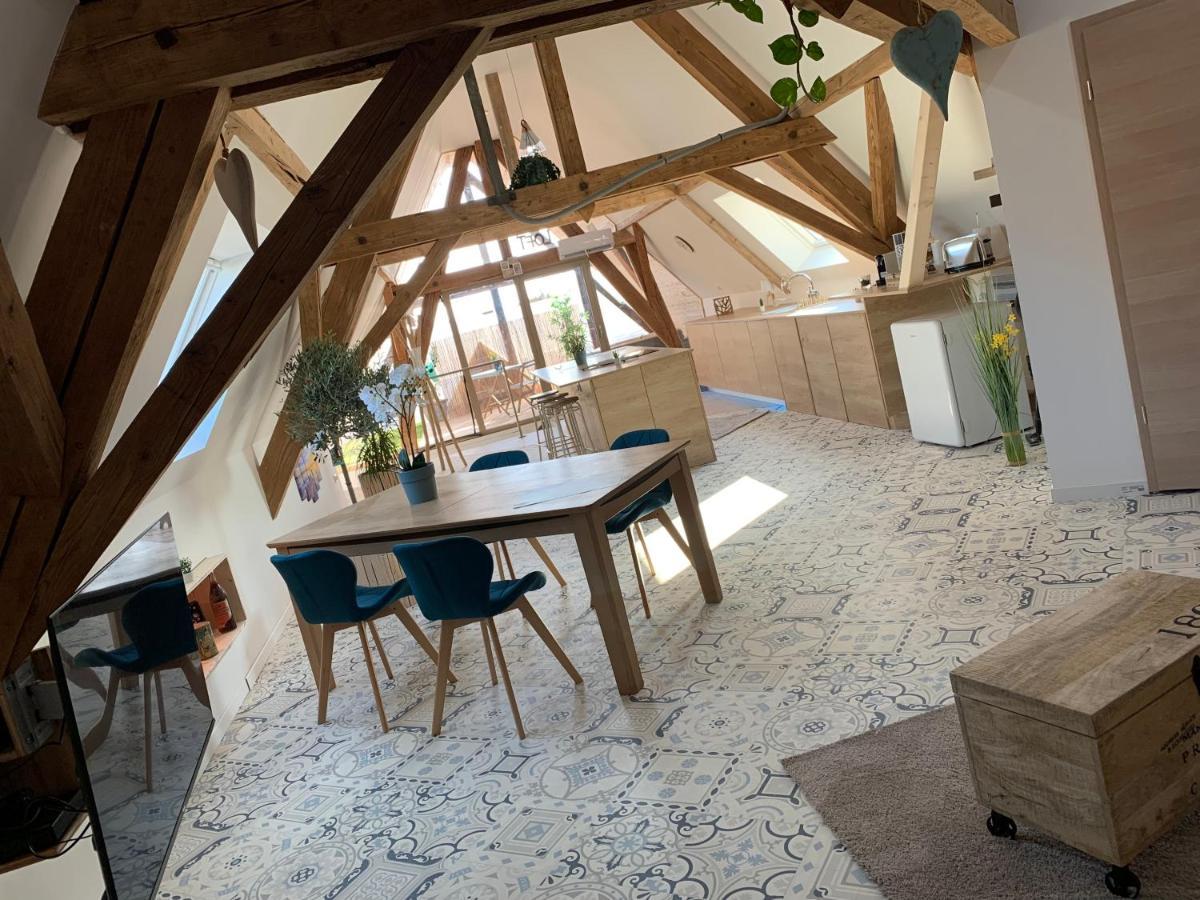 Apartamento Nid De Cigogne Illhaeusern Exterior foto